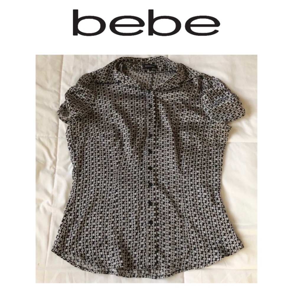 Bebe silk blouse